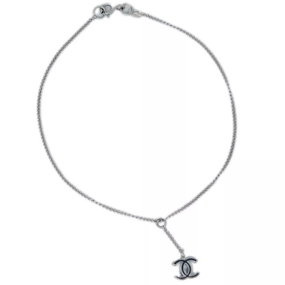 Chanel Silver CC Bracelet - Picture 1 of 5